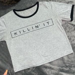 Killin It Crop Tee